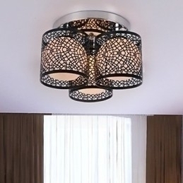 Designer Touch Decorative Modern Contemporary Painting Metal Flush Mount