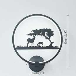 Designer Touch Decorative The Nordic Modern Minimalist Aluminum TV Wall Lamp Aisle Stairs Bedroom Bedside Lamp Wall Lamp Hotel Corridor Lights