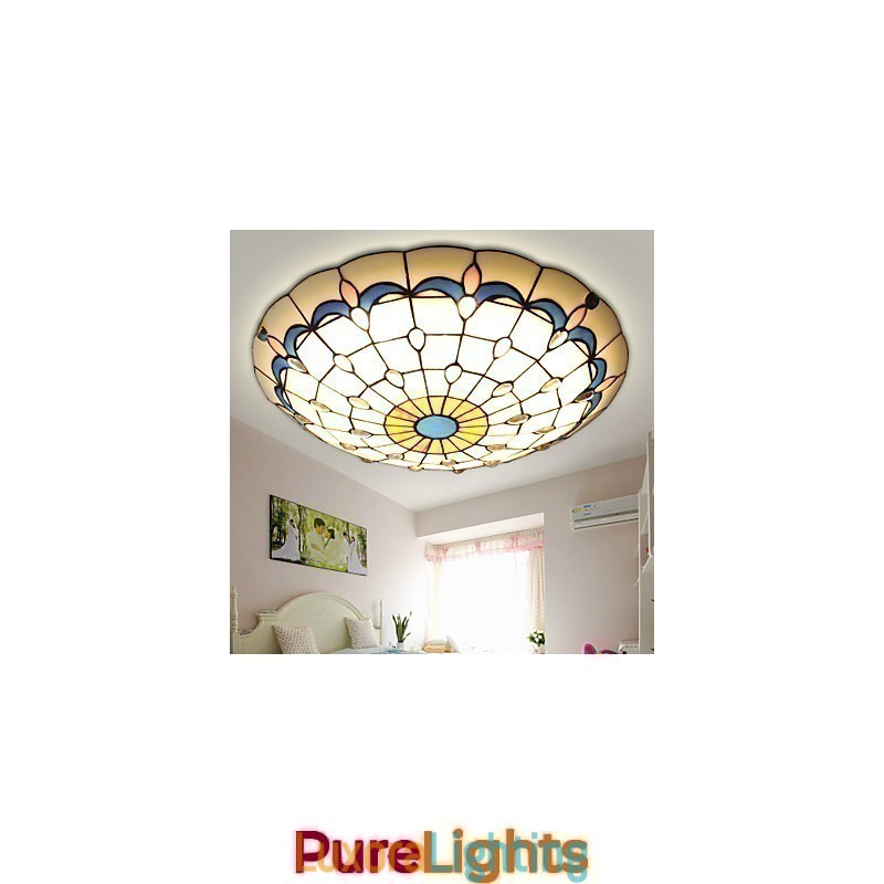Designer Touch Decorative Children Mediterranean Warmth Dome Light 50 Cm In Diameter