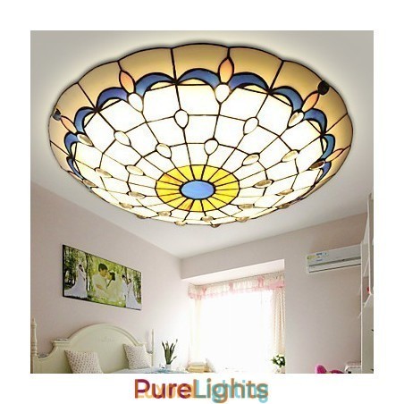 Designer Touch Decorative Children Mediterranean Warmth Dome Light 50 Cm In Diameter