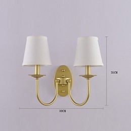 Designer Touch Decorative Rustic Lodge Simple Vintage Painting Feature Ambient Light Wall Sconces Wall Light