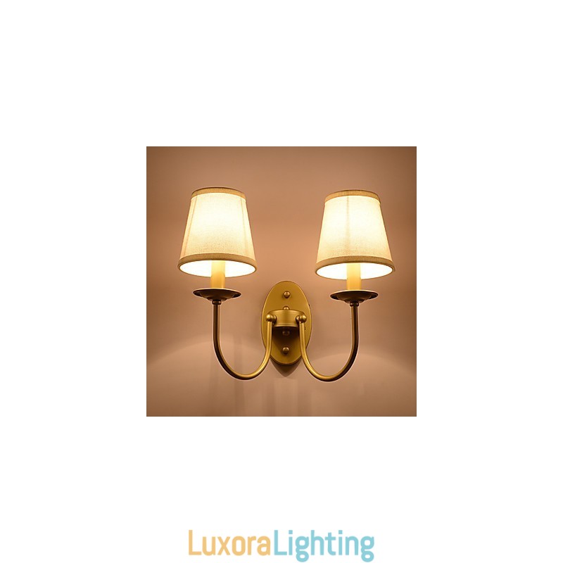 Designer Touch Decorative Rustic Lodge Simple Vintage Painting Feature Ambient Light Wall Sconces Wall Light