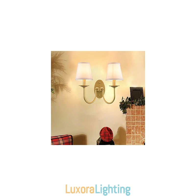 Designer Touch Decorative Rustic Lodge Simple Vintage Painting Feature Ambient Light Wall Sconces Wall Light