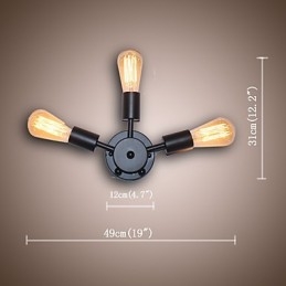 Designer Touch Decorative Retro Wall Lamp Balcony Staircase Originality Personality Bar Wall Lamp Home Decoration Lighting