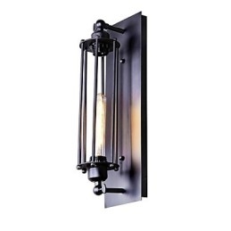 Designer Touch Decorative Rustic Lodge Country Retro Vintage Painting Feature for Mini Style Ambient Light Wall Sconces Wall Light