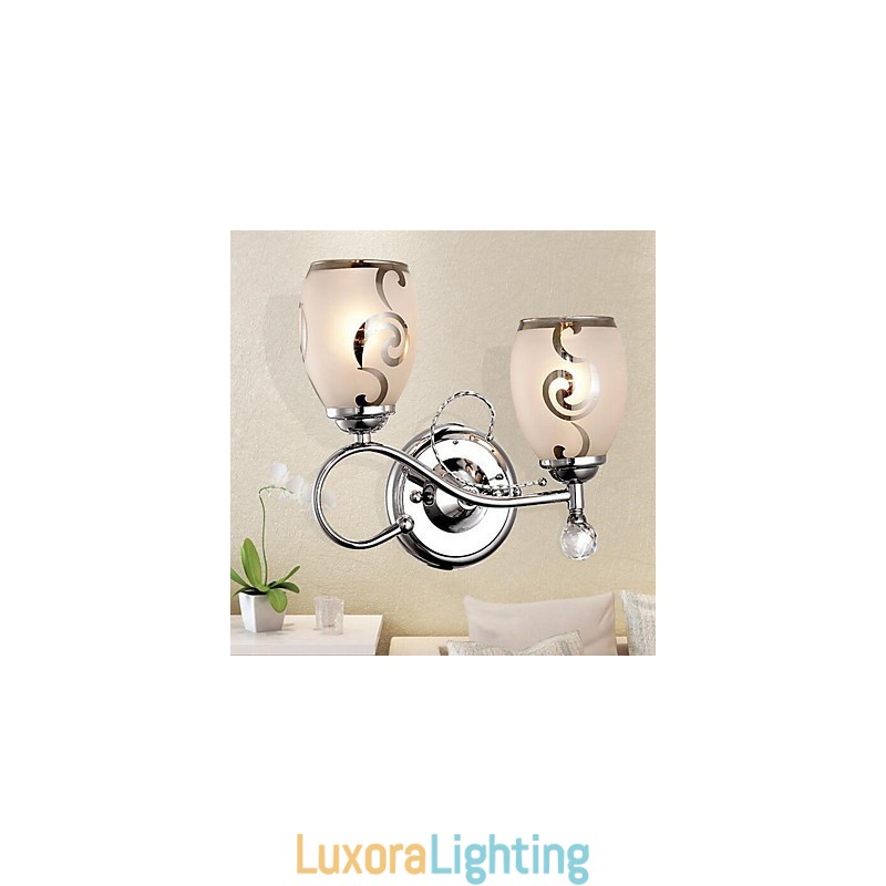Designer Touch Decorative Simple Other Feature for Crystal Ambient Light Wall Sconces Wall Light
