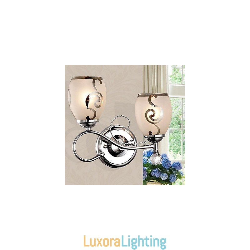 Designer Touch Decorative Simple Other Feature for Crystal Ambient Light Wall Sconces Wall Light