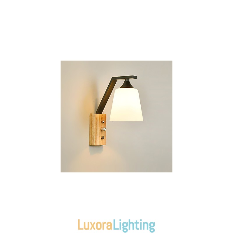 Designer Touch Decorative Simple Country Feature for Eye Protection Ambient Light Wall Sconces Wall Light New Chinese Modern Minimalist Creative Bedroom Bedside