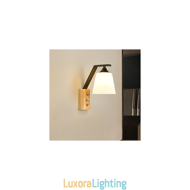 Designer Touch Decorative Simple Country Feature for Eye Protection Ambient Light Wall Sconces Wall Light New Chinese Modern Minimalist Creative Bedroom Bedside