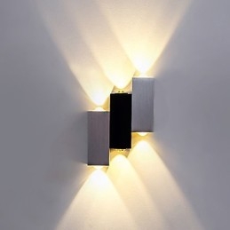 Designer Touch Decorative Modern Contemporary Brushed Feature for Ambient Light Flush Mount Wall Lights