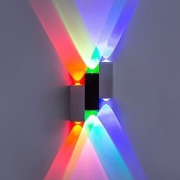 Designer Touch Decorative Modern Contemporary Brushed Feature for Ambient Light Flush Mount Wall Lights