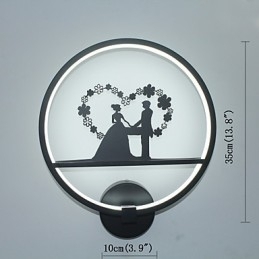 Designer Touch Decorative Aluminum Product Wall Lamp Modern Minimalist Creative Wall Lamp Fashionable Living Room Background Wall Balcony Lamp Corridor Lights