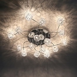 Designer Touch Decorative Aluminum Wire Hood Suction Dome Light Patent Design Ceiling