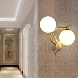 Designer Touch Decorative Modern Fashion Wall Lamp Iron Art Bedroom Bed Wall Lamp Dining Room Study Hall Lamp