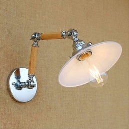 Designer Touch Decorative Rustic Lodge Country Chrome Feature for Swing Arm Ambient Light Swing Arm
