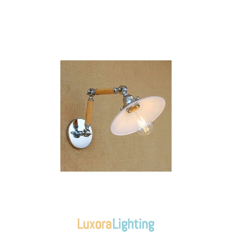 Designer Touch Decorative Rustic Lodge Country Chrome Feature for Swing Arm Ambient Light Swing Arm