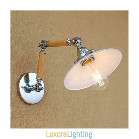 Designer Touch Decorative Rustic Lodge Country Chrome Feature for Swing Arm Ambient Light Swing Arm