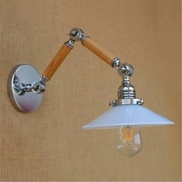 Designer Touch Decorative Rustic Lodge Country Chrome Feature for Swing Arm Ambient Light Swing Arm