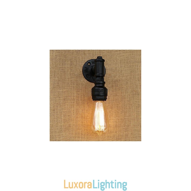 Designer Touch Decorative Rustic Lodge Painting Feature for Ambient Light Wall Sconces Wall Light