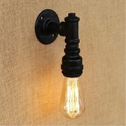 Designer Touch Decorative Rustic Lodge Painting Feature for Ambient Light Wall Sconces Wall Light
