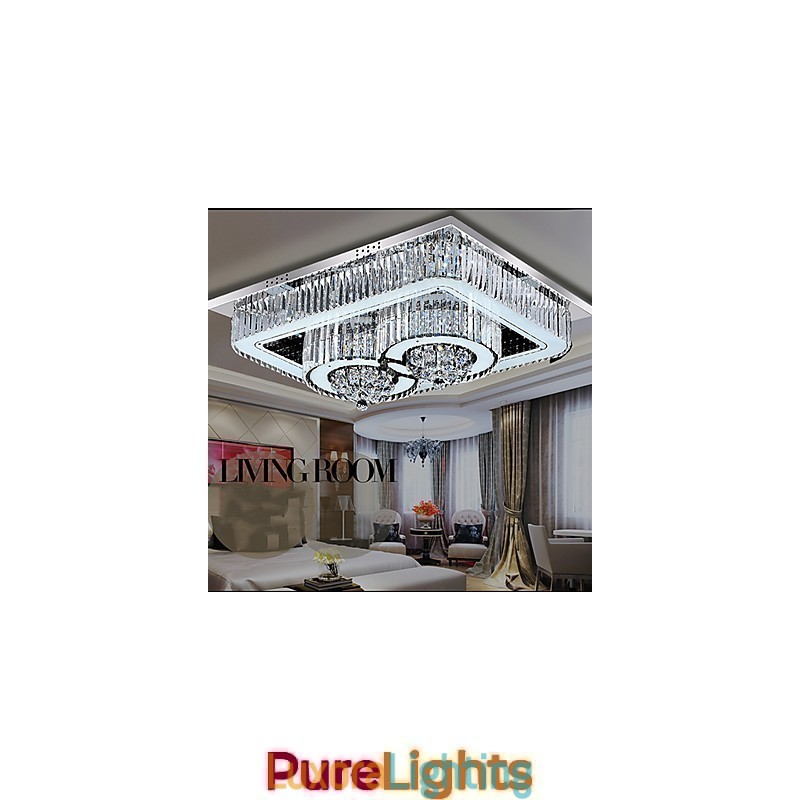 Designer Touch Decorative Modern Contemporary Glass Flush Mount