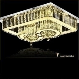 Designer Touch Decorative Modern Contemporary Glass Flush Mount
