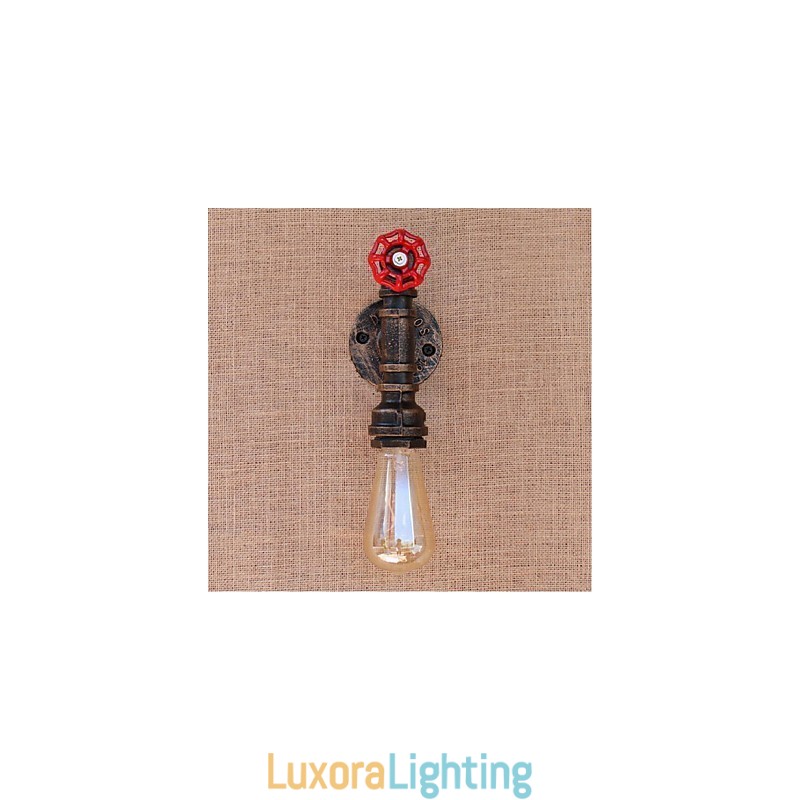 Designer Touch Decorative Nostalgia Simple Water Pipe Small Wall Lamp Wall Light