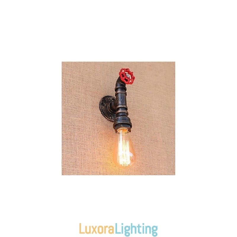 Designer Touch Decorative Nostalgia Simple Water Pipe Small Wall Lamp Wall Light