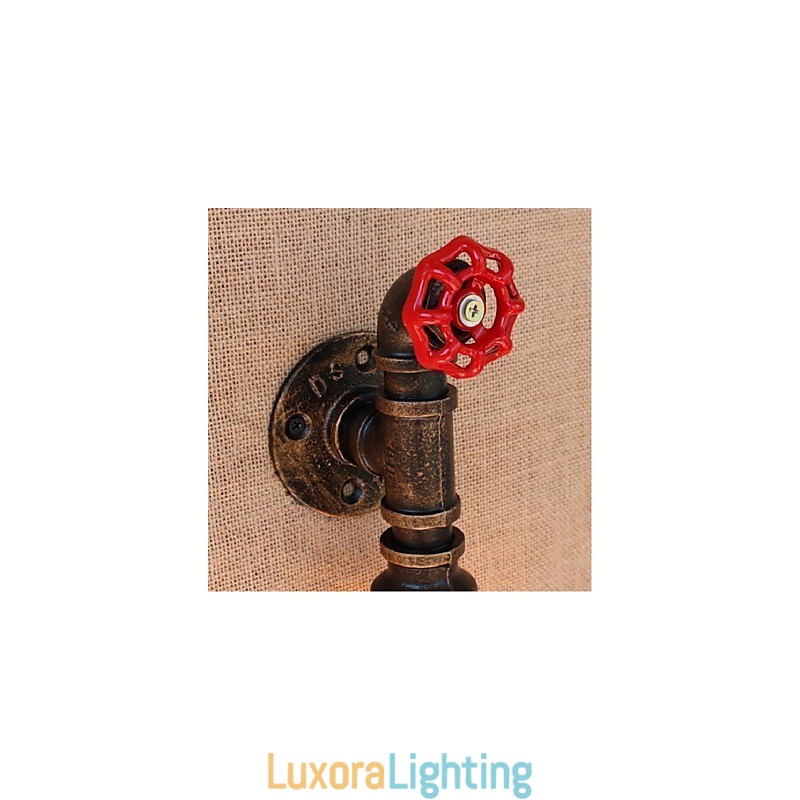 Designer Touch Decorative Nostalgia Simple Water Pipe Small Wall Lamp Wall Light