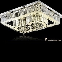 Designer Touch Decorative Modern Contemporary Glass Flush Mount
