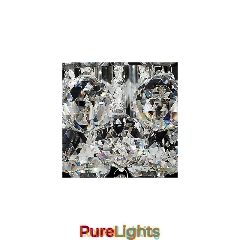 Designer Touch Decorative Modern Contemporary Glass Flush Mount