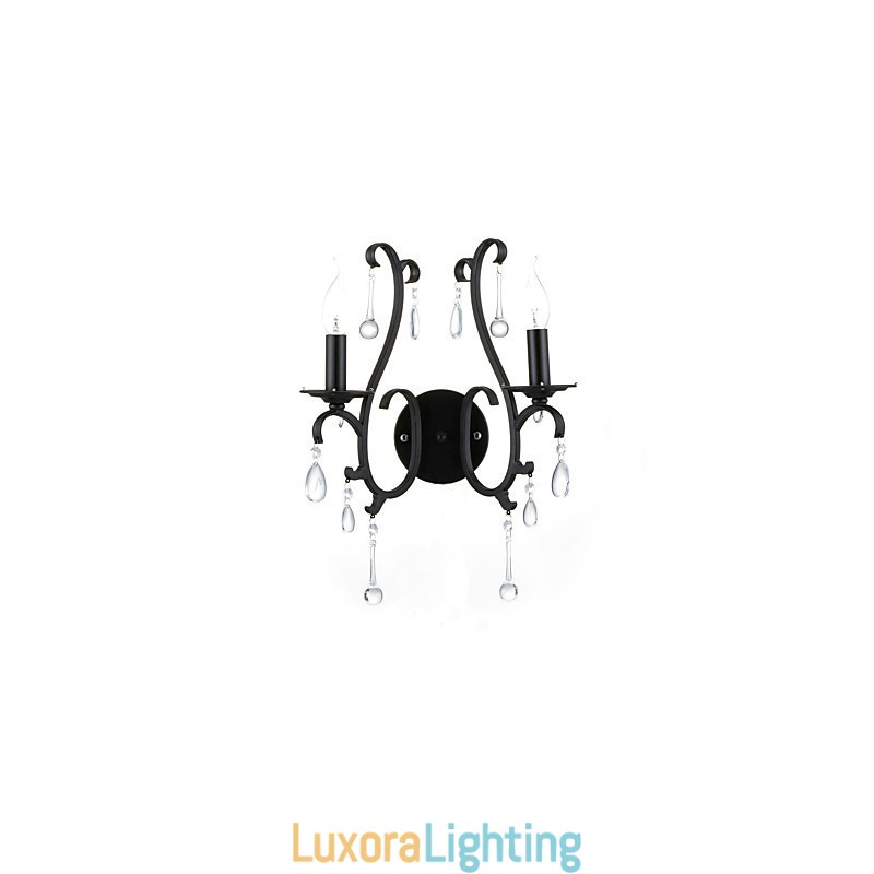 Designer Touch Decorative Country Chrome Feature for Mini Style Ambient Light Wall Sconces Wall Light