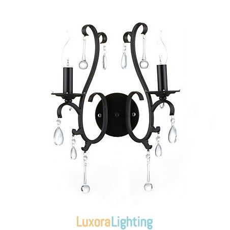 Designer Touch Decorative Country Chrome Feature for Mini Style Ambient Light Wall Sconces Wall Light