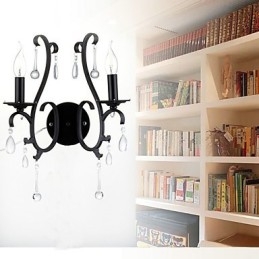 Designer Touch Decorative Country Chrome Feature for Mini Style Ambient Light Wall Sconces Wall Light