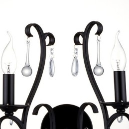 Designer Touch Decorative Country Chrome Feature for Mini Style Ambient Light Wall Sconces Wall Light