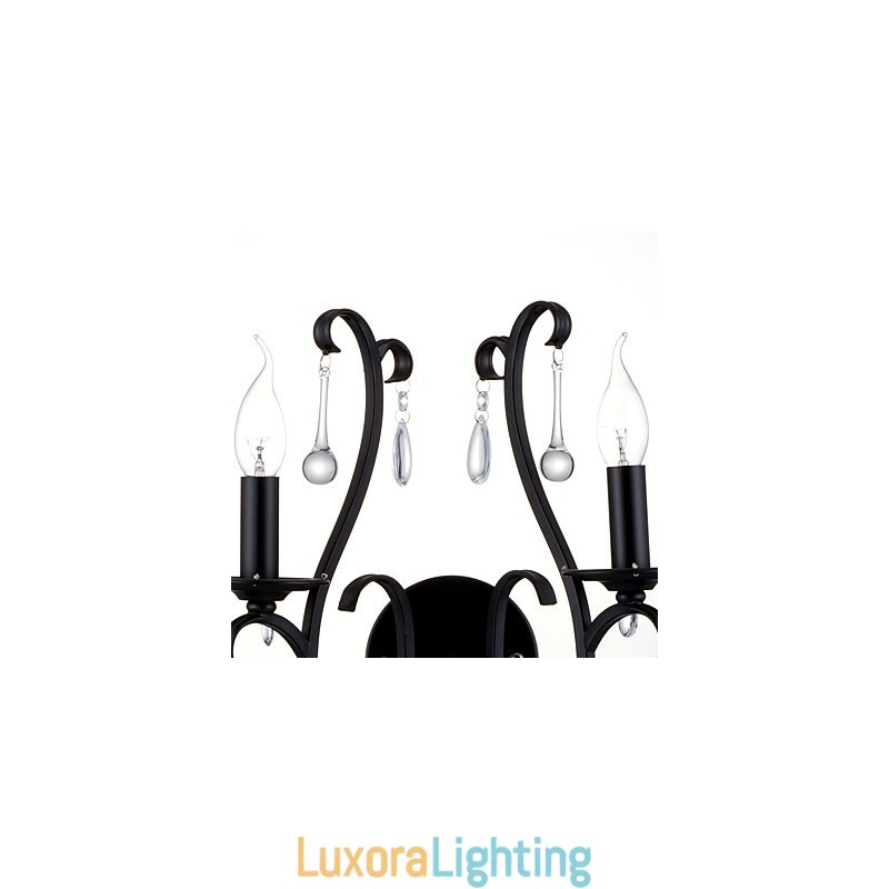 Designer Touch Decorative Country Chrome Feature for Mini Style Ambient Light Wall Sconces Wall Light