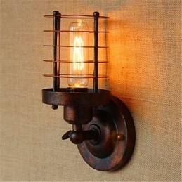 Designer Touch Decorative Rustic Lodge Country Antique Brass Feature for Ambient Light Wall Sconces Wall Light