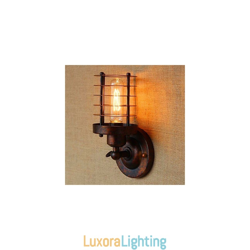 Designer Touch Decorative Rustic Lodge Country Antique Brass Feature for Ambient Light Wall Sconces Wall Light