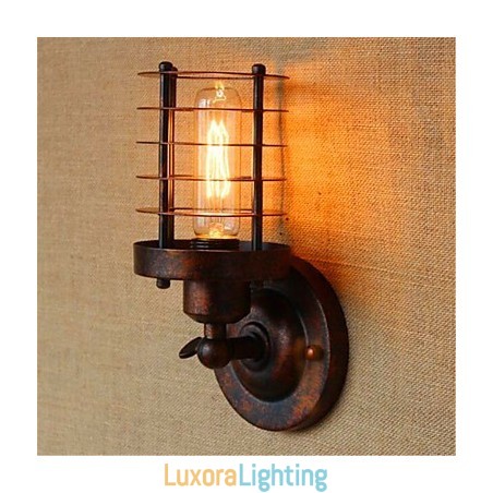 Designer Touch Decorative Rustic Lodge Country Antique Brass Feature for Ambient Light Wall Sconces Wall Light
