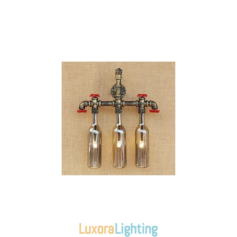 Designer Touch Decorative Water Bottle Wall Lamp Wall Light Grey