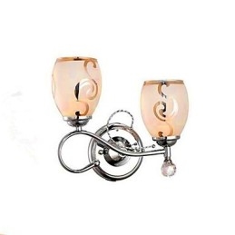 Designer Touch Decorative Modern Contemporary Electroplated Feature for Crystal Mini Style Ambient Light Wall Sconces