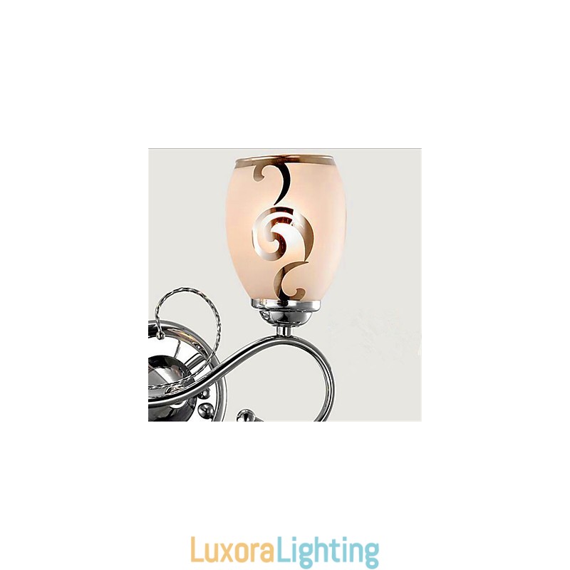 Designer Touch Decorative Modern Contemporary Electroplated Feature for Crystal Mini Style Ambient Light Wall Sconces