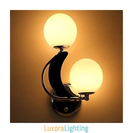 Designer Touch Decorative Modern Contemporary Silver Feature for Ambient Light Wall Sconces Wall Light