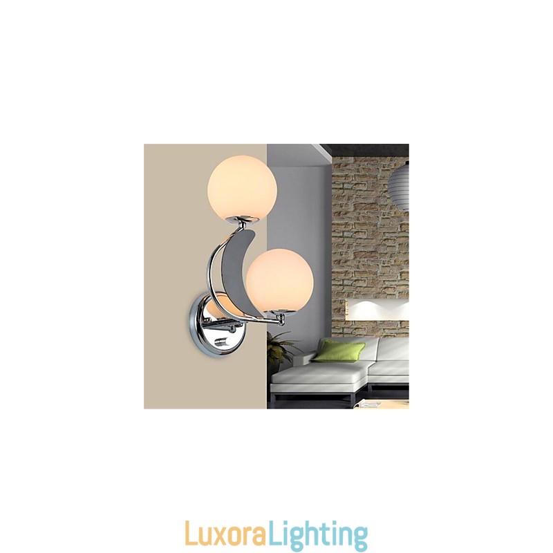 Designer Touch Decorative Modern Contemporary Silver Feature for Ambient Light Wall Sconces Wall Light