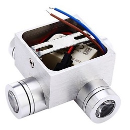 Designer Touch Decorative Lamp Bedside Lamp Wall Lamp Bedroom Living Room Hotel Corridor Modern Minimalist Creative Cross Wall LampV