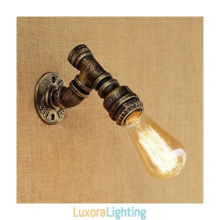 Designer Touch Decorative Country Retro Vintage Painting Feature for Mini Style Ambient Light Wall Sconces Wall Light