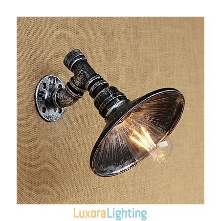 Designer Touch Decorative Country Retro Painting Feature for Mini Style Ambient Light Wall Lights