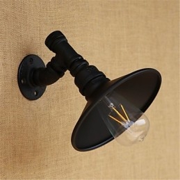 Designer Touch Decorative Country Retro Painting Feature for Mini Style Ambient Light Wall Lights