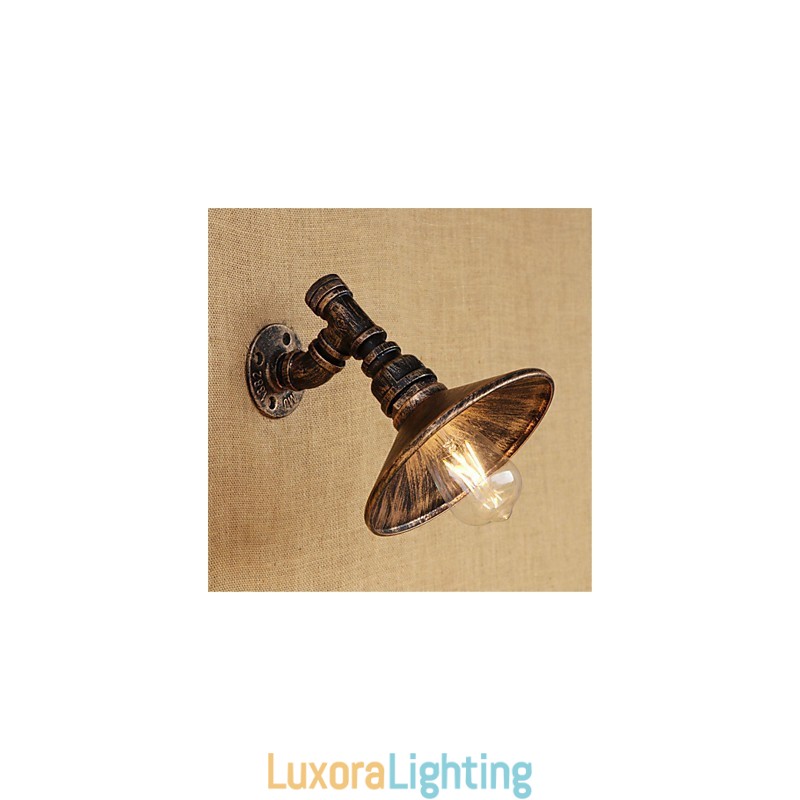 Designer Touch Decorative Country Retro Painting Feature for Mini Style Ambient Light Wall Lights