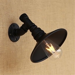 Designer Touch Decorative Country Retro Painting Feature for Mini Style Ambient Light Wall Lights